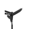 Double gode ceinture noir vibrant - Fetish Tentation