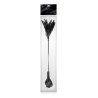 Mini cravache main avec plumes noires - Sweet Caress