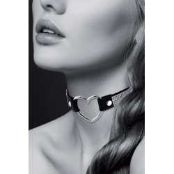 Collier strass et coeur - Bijoux Pour Toi