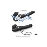 Strap-on-me Multi Orgasm noir XL