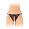 Culotte ouverte Zoé noire - Fashion Secret