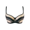Soutien-gorge tulle noir V-10491 - Axami