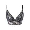 Soutien-gorge bustier noir V-10511 - Axami