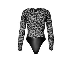 Body Psyché F296 wetlook et dentelle