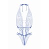 Body string ouvert Renee bleu - Christine