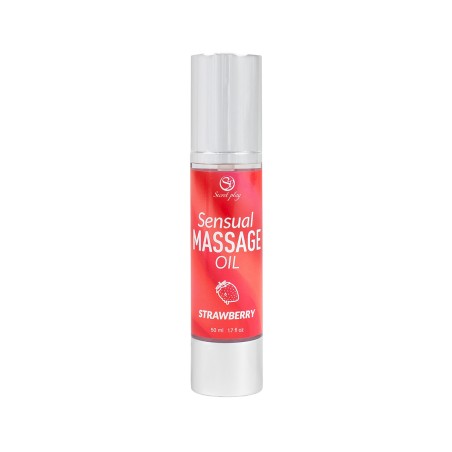 Huile de massage Fraise - Secret Play
