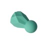 Mini vibro rechargeable BlissKey vert - FairyGasm