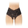 Boxer ouvert Julia - noir