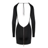 Mini robe noire - Cottelli Party