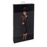 Robe fourreau Noirelle F376 - Noir Handmade