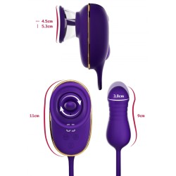Stimulateur clitoridien et anal - She.E.O