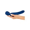 Vibro Wand réversible avec langue vibrante - Sweet Smile