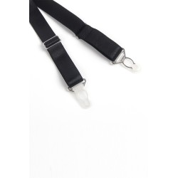 Porte-jarretelles dentelle large Noir - Litolu Lingerie