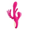 Triple vibro avec langue oscillante - Sweet Smile