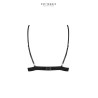 Soutien-gorge triangle dentelle et velours