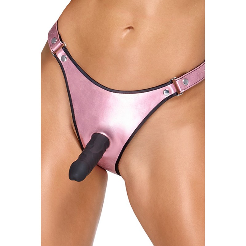 Strap-on-String avec godemiché - Bad Kitty