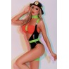 Déguisement de femme Pompier sexy 6 pièces - J Lingerie
